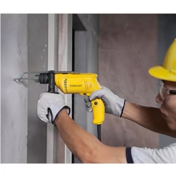 FURADEIRA DE IMPACTO 1/2" 600W COM ACESSORIOS - SDH600K1 STANLEY FURADEIRA DE IMPACTO 1/2" 600W COM ACESSORIOS - SDH600K1 STANLEY
