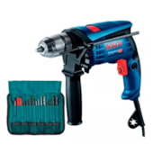 FURADEIRA DE IMPACTO 1/2" 750W 220V COM 23 ACESSORIOS GSB 13 RE - BOSCH