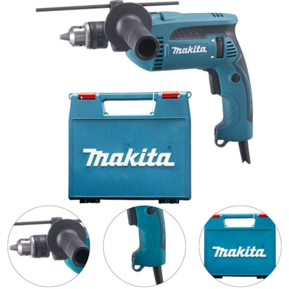 FURADEIRA DE IMPACTO 16MM (5/8") 750W - HP1640K MAKITA