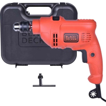 FURADEIRA DE IMPACTO 3/8" 560W + MALETA - TM500K BLACK + DECKER