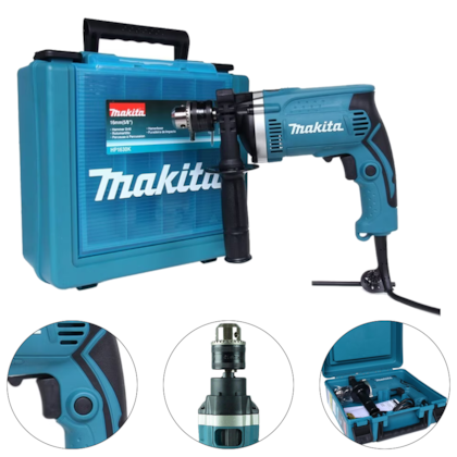 FURADEIRA DE IMPACTO 710W - HP1630K MAKITA FURADEIRA DE IMPACTO 710W - HP1630K MAKITA