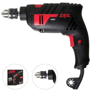 FURADEIRA DE IMPACTO PROFISSIONAL 3/8" 550W - 6662 SKIL FURADEIRA DE IMPACTO PROFISSIONAL 3/8" 550W - 6662 SKIL