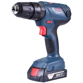 FURADEIRA PARAFUSADEIRA DE IMPACTO 18V + KIT 23 PEÇAS - GSB 180 BOSCH FURADEIRA PARAFUSADEIRA DE IMPACTO 18V + KIT 23 PEÇAS - GSB 180 BOSCH