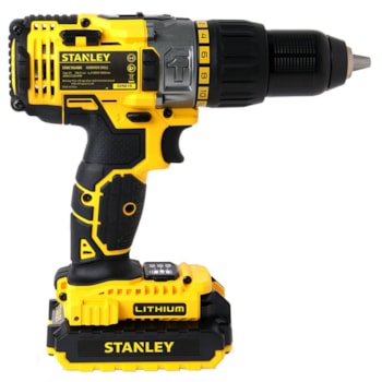 FURADEIRA PARAFUSADEIRA DE IMPACTO BATERIA 20V STDC18LHBK STANLEY