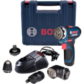 FURADEIRA / PARAFUSADEIRA KIT 5 EM 1 A BATERIA GSR 12V-15 FC - 06019F60E0 BOSCH