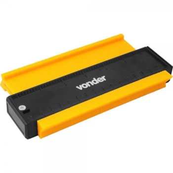 GABARITO COPIADOR DE CONTORNOS 14CM - 3595014000 VONDER GABARITO COPIADOR DE CONTORNOS 14CM - 3595014000 VONDER