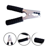 GARRA JACARÉ CLIP 100A GRANDE PRETA PC - 405930 WORKER GARRA JACARÉ CLIP 100A GRANDE PRETA PC - 405930 WORKER