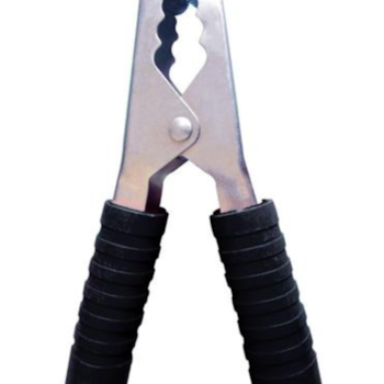 GARRA JACARÉ CLIP 100A GRANDE PRETA PC - 405930 WORKER