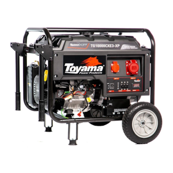 GERADOR À GASOLINA 11,25 KVA 380V PARTIDA ELÉTRICA / MANUAL TG10000CXE3-XP-DR - 201-036DR TOYAMA