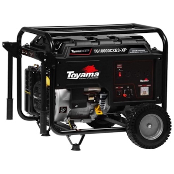 GERADOR À GASOLINA 11,25 KVA 380V PARTIDA ELÉTRICA / MANUAL TG10000CXE3-XP-DR - 201-036DR TOYAMA