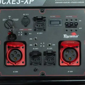 GERADOR A GASOLINA 17 KVA 380V PARTIDA ELETRICA TG15000CXE3-XP - TOYAMA