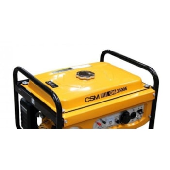 GERADOR À GASOLINA GM 3500E E PARTIDA ELETRICA 127/220V GERADOR À GASOLINA GM 3500E E PARTIDA ELETRICA 127/220V