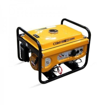 GERADOR À GASOLINA GM 3500E E PARTIDA ELETRICA 127/220V GERADOR À GASOLINA GM 3500E E PARTIDA ELETRICA 127/220V