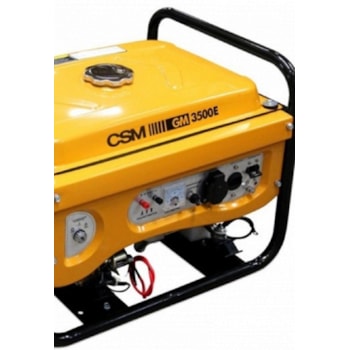 GERADOR À GASOLINA GM 3500E E PARTIDA ELETRICA 127/220V GERADOR À GASOLINA GM 3500E E PARTIDA ELETRICA 127/220V