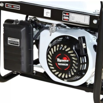 GERADOR A GASOLINA MONOFÁSICO 4 TEMPOS 2200W - TG2500CXH TOYAMA GERADOR A GASOLINA MONOFÁSICO 4 TEMPOS 2200W - TG2500CXH TOYAMA