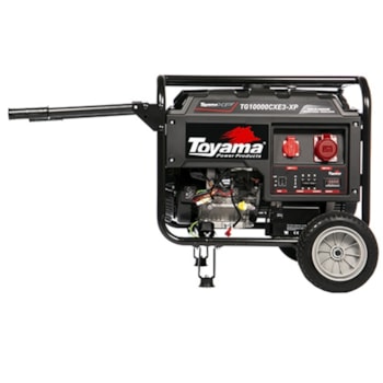 GERADOR A GASOLINA TRIFÁSICO 4T 460cc 16hp - Tg10000cxe3 TOYAMA GERADOR A GASOLINA TRIFÁSICO 4T 460cc 16hp - Tg10000cxe3 TOYAMA
