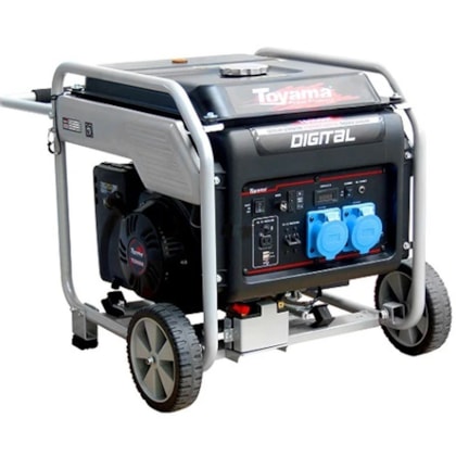 GERADOR DE ENERGIA À GASOLINA 420CC MONOFÁSICO - TG9000I TOYAMA GERADOR DE ENERGIA À GASOLINA 420CC MONOFÁSICO - TG9000I TOYAMA