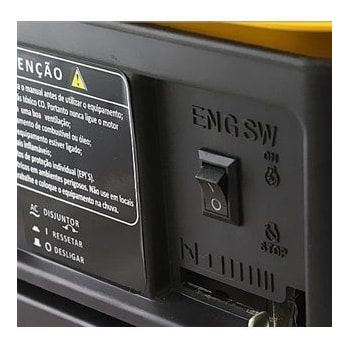 GERADOR DE ENERGIA PORTÁTIL À GASOLINA MONOFÁSICO GM9002T CSM