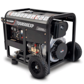 GERADOR DIESEL 7.0KW PARTIDA ELETRICA COM AVR APT TDG8500EXP MONOFASICO 115/230V  -  251-054 TOYAMA