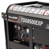 GERADOR DIESEL 7.0KW PARTIDA ELETRICA COM AVR APT TDG8500EXP MONOFASICO 115/230V  -  251-054 TOYAMA