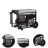 GERADOR DIESEL 7.0KW PARTIDA ELETRICA COM AVR APT TDG8500EXP MONOFASICO 115/230V  -  251-054 TOYAMA