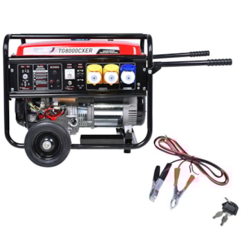GERADOR ENERGIA A GASOLINA 7,2KVA ELÉTRICA -TG8000CXER TOYAMA GERADOR ENERGIA A GASOLINA 7,2KVA ELÉTRICA -TG8000CXER TOYAMA