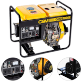 GERADOR PORTÁTIL GMD 7000E MONOFÁSICO 127/220V A DIESEL 9 HP - 40144421 CSM GERADOR PORTÁTIL GMD 7000E MONOFÁSICO 127/220V A DIESEL 9 HP - 40144421 CSM