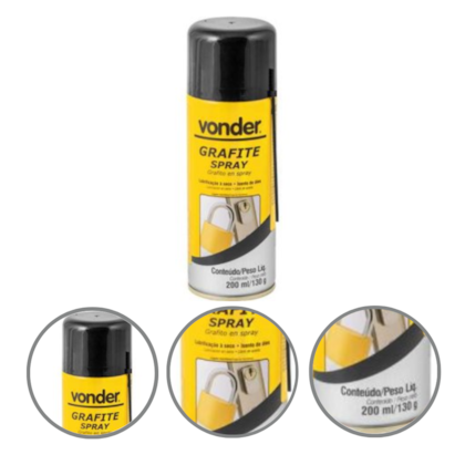 GRAFITE EM SPRAY 130G - 5199040107 VONDER