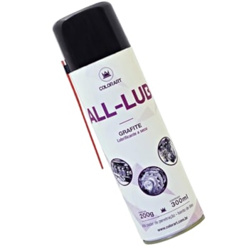 GRAFITE SPRAY 300ML - 00002275 ALL LUB GRAFITE SPRAY 300ML - 00002275 ALL LUB