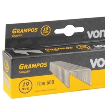 GRAMPO 19MM PARA GPE916 CAIXA C/1000 VONDER GRAMPO 19MM PARA GPE916 CAIXA C/1000 VONDER