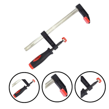 GRAMPO PARA CARPINTEIRO TIPO SARGENTO 12" 300 X 50 X 370MM - 204059 MTX GRAMPO PARA CARPINTEIRO TIPO SARGENTO 12" 300 X 50 X 370MM - 204059 MTX