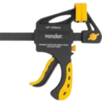 GRAMPO SARGENTO 10" APERTO RÁPIDO GA610 - VONDER GRAMPO SARGENTO 10" APERTO RÁPIDO GA610 - VONDER