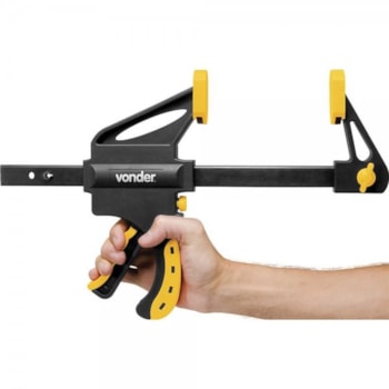 GRAMPO SARGENTO 12" DE APERTO RÁPIDO GA612 - 3580619012 VONDER GRAMPO SARGENTO 12" DE APERTO RÁPIDO GA612 - 3580619012 VONDER