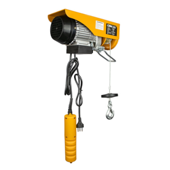 GUINCHO DE COLUNA ELETRICO 100KG / 200KG ELEVACAO 12M / 6M GT MONOFASICO 220V - CSM