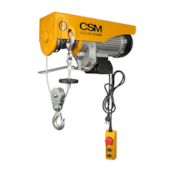GUINCHO DE COLUNA ELETRICO 500KG / 1000KG ELEVACAO 12M / 6M TEC GT MONOFASICO 220V - CSM