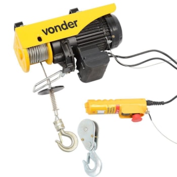 GUINCHO ELÉTRICO 300 / 600 KG 1050W - GEV600  VONDER GUINCHO ELÉTRICO 300 / 600 KG 1050W - GEV600  VONDER