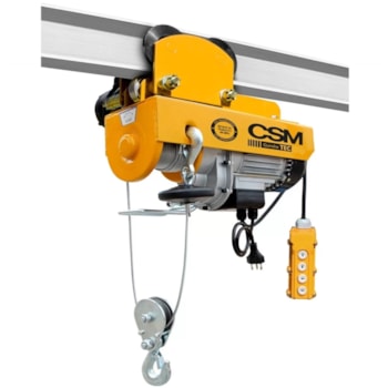 GUINCHO ELÉTRICO DE CABO DE AÇO 300/600 kgf 220v  -  TEC300/600 CSM GUINCHO ELÉTRICO DE CABO DE AÇO 300/600 kgf 220v  -  TEC300/600 CSM