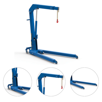 GUINCHO HIDRAULICO GIRAFA 2 TON. DOBRAVEL COM RODA DE FERRO - BOVENAU