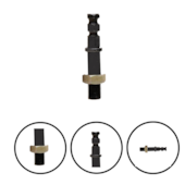 HASTE 1/2" REVERSÍVEL PARA ESCOVA - T08.00.07 TREIZ O HASTE 1/2" REVERSÍVEL PARA ESCOVA - T08.00.07 TREIZ O