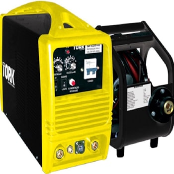 INVERSOR 250 AMPERES MIG MAG SUPORTA ROLO DE ATE 20KG IM-10250/AE TORK Voltagem:220V