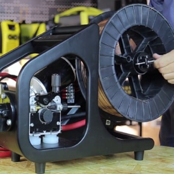 INVERSOR 250 AMPERES MIG MAG SUPORTA ROLO DE ATE 20KG IM-10250/AE TORK Voltagem:220V
