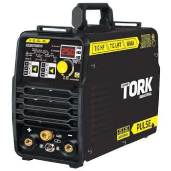 INVERSOR 250A TOUCH 250 TIG (TIG HF/LIFT DC PULSADO) - ITEHF-9250P TORK INVERSOR 250A TOUCH 250 TIG (TIG HF/LIFT DC PULSADO) - ITEHF-9250P TORK