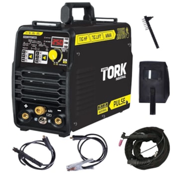 INVERSOR 250A TOUCH 250 TIG (TIG HF/LIFT DC PULSADO) - ITEHF-9250P TORK INVERSOR 250A TOUCH 250 TIG (TIG HF/LIFT DC PULSADO) - ITEHF-9250P TORK