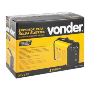 INVERSOR DIGITAL P/ SOLDA C/ ELETRODO E TIG 120A RIV122 BIVOLT - 6878122000 VONDER