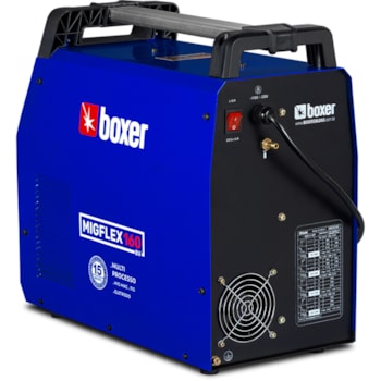 INVERSORA DE SOLDA MULTI-PROCESSO MIGFLEX 160BV 160A BIVOLT - 2005020 BOXER INVERSORA DE SOLDA MULTI-PROCESSO MIGFLEX 160BV 160A BIVOLT - 2005020 BOXER