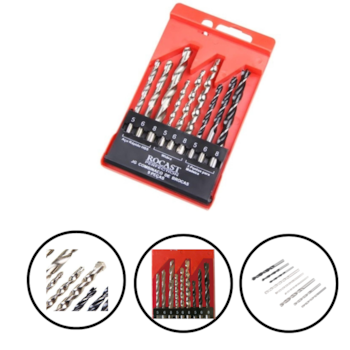 JOGO BROCAS COMBINADO 9 PCS - 53,0051 ROCAST JOGO BROCAS COMBINADO 9 PCS - 53,0051 ROCAST