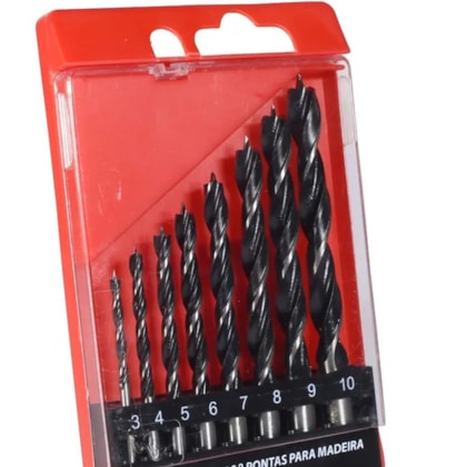 JOGO BROCAS P/ MADEIRA 3 PONTAS 8 PEÇAS - 53,0049 ROCAST JOGO BROCAS P/ MADEIRA 3 PONTAS 8 PEÇAS - 53,0049 ROCAST