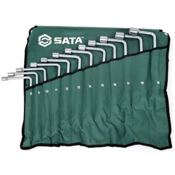 JOGO CHAVE BIELA 8 A 19MM 12PECAS - ST08021L SATA