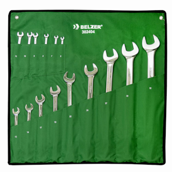 JOGO CHAVE COMBINADA 6 A 32MM 15 PEÇAS - 302904B BELZER JOGO CHAVE COMBINADA 6 A 32MM 15 PEÇAS - 302904B BELZER