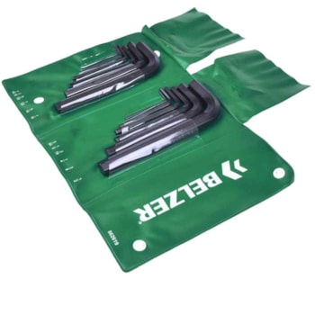 JOGO CHAVE HEXAGONAL 1/16"A1/2" 12 PEÇAS - 220904BR BELZER JOGO CHAVE HEXAGONAL 1/16"A1/2" 12 PEÇAS - 220904BR BELZER